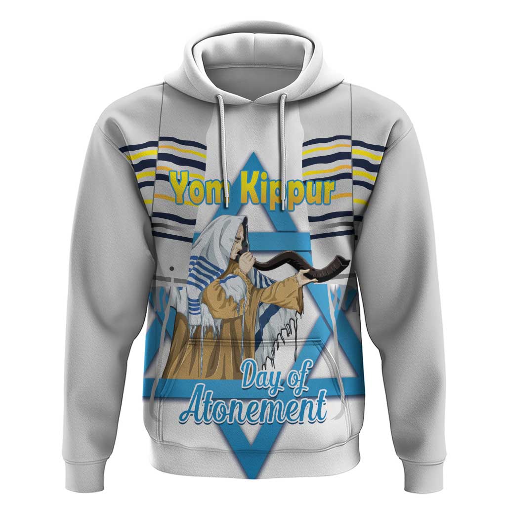 Personalised Yom Kippur Israel Hoodie Day of Atonement Jewish Tallit