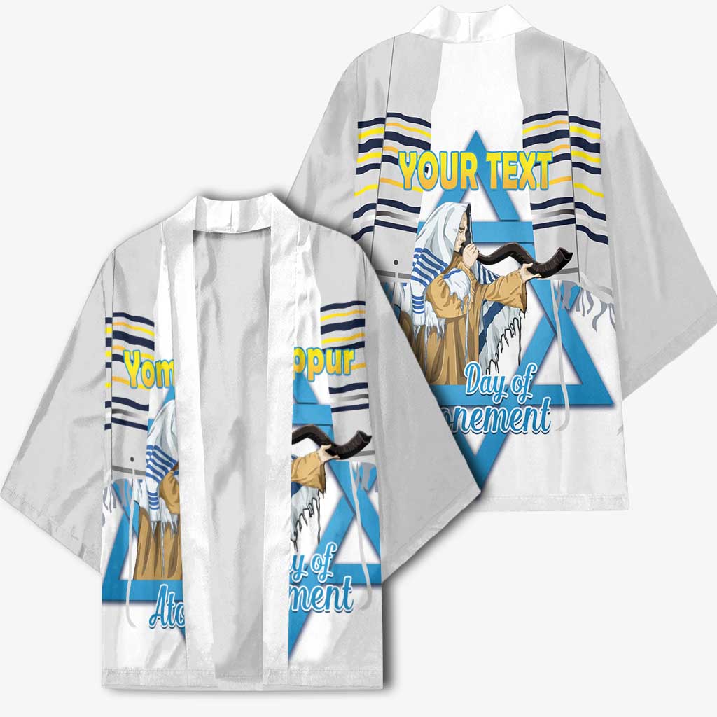 Personalised Yom Kippur Israel Kimono Day of Atonement Jewish Tallit