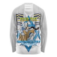 Personalised Yom Kippur Israel Long Sleeve Shirt Day of Atonement Jewish Tallit