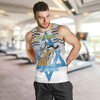 Personalised Yom Kippur Israel Men Tank Top Day of Atonement Jewish Tallit