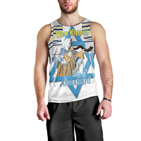 Personalised Yom Kippur Israel Men Tank Top Day of Atonement Jewish Tallit