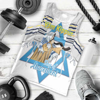 Personalised Yom Kippur Israel Men Tank Top Day of Atonement Jewish Tallit