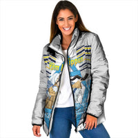 Personalised Yom Kippur Israel Padded Jacket Day of Atonement Jewish Tallit