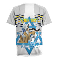 Personalised Yom Kippur Israel Rugby Jersey Day of Atonement Jewish Tallit
