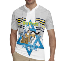 Personalised Yom Kippur Israel Rugby Jersey Day of Atonement Jewish Tallit
