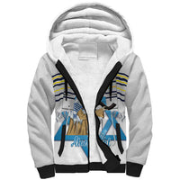 Personalised Yom Kippur Israel Sherpa Hoodie Day of Atonement Jewish Tallit