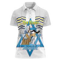 Personalised Yom Kippur Israel Women Polo Shirt Day of Atonement Jewish Tallit