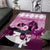 Kentucky Horse Racing Area Rug Derby Mint Julep Girl - Pink Pastel LT14