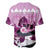 Kentucky Horse Racing Baseball Jersey Derby Mint Julep Girl - Pink Pastel LT14