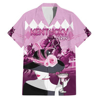 Kentucky Horse Racing Family Matching Mermaid Dress and Hawaiian Shirt Derby Mint Julep Girl - Pink Pastel LT14