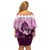 Kentucky Horse Racing Family Matching Off Shoulder Short Dress and Hawaiian Shirt Derby Mint Julep Girl - Pink Pastel LT14