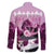 Kentucky Horse Racing Family Matching Puletasi and Hawaiian Shirt Derby Mint Julep Girl - Pink Pastel LT14