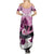 Kentucky Horse Racing Family Matching Summer Maxi Dress and Hawaiian Shirt Derby Mint Julep Girl - Pink Pastel LT14