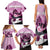 Kentucky Horse Racing Family Matching Tank Maxi Dress and Hawaiian Shirt Derby Mint Julep Girl - Pink Pastel LT14