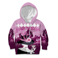 Kentucky Horse Racing Kid Hoodie Derby Mint Julep Girl - Pink Pastel LT14