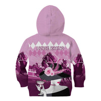 Kentucky Horse Racing Kid Hoodie Derby Mint Julep Girl - Pink Pastel LT14