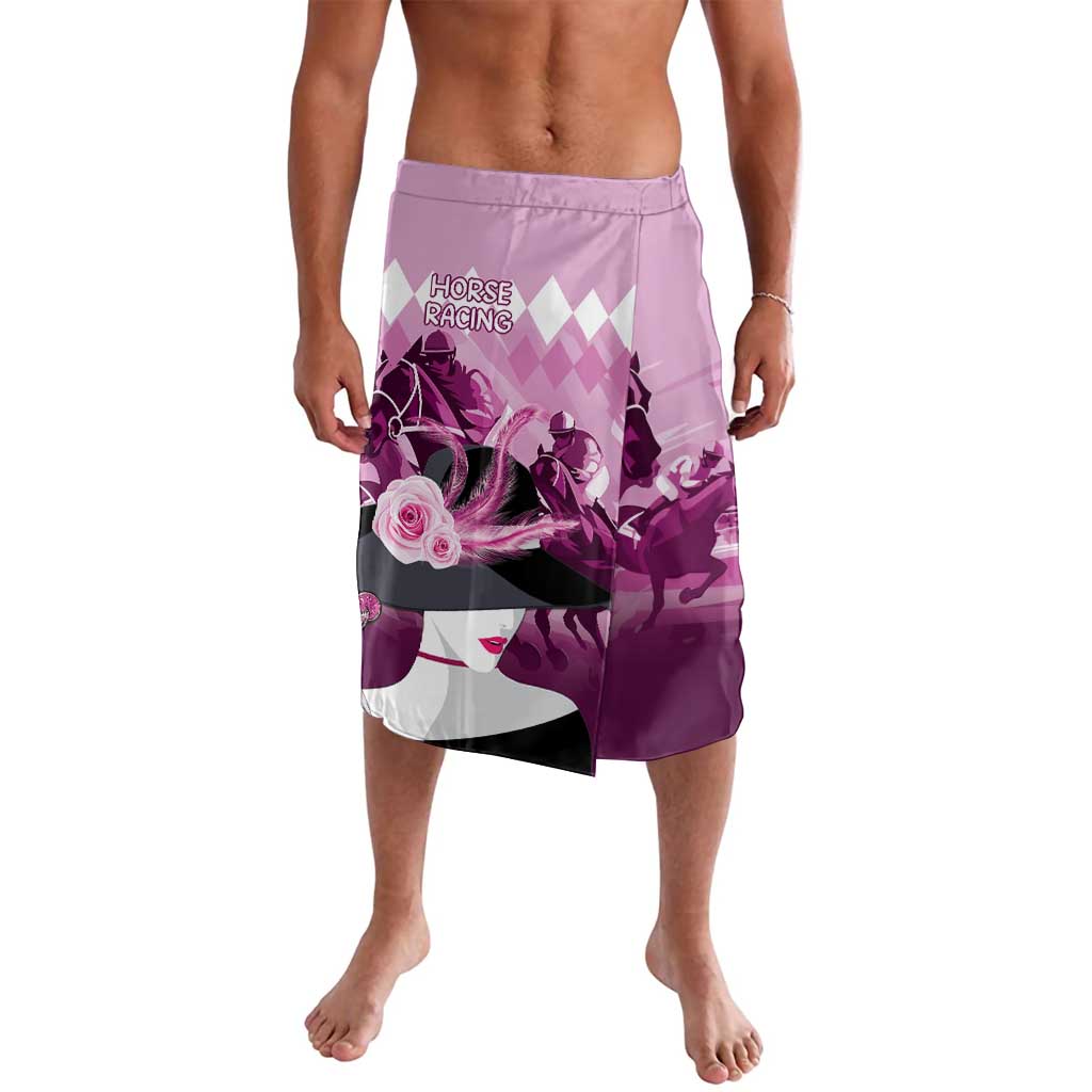 Kentucky Horse Racing Lavalava Derby Mint Julep Girl - Pink Pastel LT14