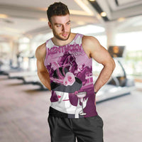 Kentucky Horse Racing Men Tank Top Derby Mint Julep Girl - Pink Pastel LT14