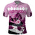 Kentucky Horse Racing Polo Shirt Derby Mint Julep Girl - Pink Pastel LT14