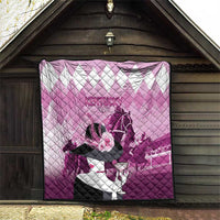 Kentucky Horse Racing Quilt Derby Mint Julep Girl - Pink Pastel LT14