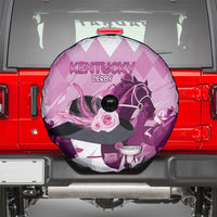 Kentucky Horse Racing Spare Tire Cover Derby Mint Julep Girl - Pink Pastel LT14