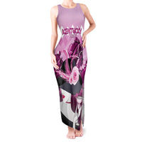 Kentucky Horse Racing Tank Maxi Dress Derby Mint Julep Girl - Pink Pastel LT14