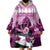 Kentucky Horse Racing Wearable Blanket Hoodie Derby Mint Julep Girl - Pink Pastel LT14