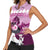 Kentucky Horse Racing Women Sleeveless Polo Shirt Derby Mint Julep Girl - Pink Pastel LT14