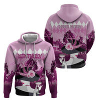 Kentucky Horse Racing Zip Hoodie Derby Mint Julep Girl - Pink Pastel LT14