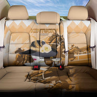 Kentucky Horse Racing Back Car Seat Cover Derby Mint Julep Girl - Gold Pastel LT14