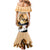 Kentucky Horse Racing Family Matching Mermaid Dress and Hawaiian Shirt Derby Mint Julep Girl - Gold Pastel LT14