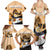 Kentucky Horse Racing Family Matching Summer Maxi Dress and Hawaiian Shirt Derby Mint Julep Girl - Gold Pastel LT14