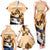 Kentucky Horse Racing Family Matching Tank Maxi Dress and Hawaiian Shirt Derby Mint Julep Girl - Gold Pastel LT14