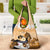 Kentucky Horse Racing Grocery Bag Derby Mint Julep Girl - Gold Pastel LT14