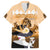 Kentucky Horse Racing Hawaiian Shirt Derby Mint Julep Girl - Gold Pastel LT14
