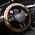 Kentucky Horse Racing Steering Wheel Cover Derby Mint Julep Girl - Gold Pastel LT14
