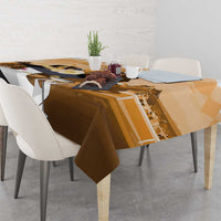 Kentucky Horse Racing Tablecloth Derby Mint Julep Girl - Gold Pastel LT14