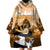 2024 Kentucky Horse Racing Wearable Blanket Hoodie Derby Mint Julep Girl - Gold Pastel