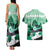Kentucky Horse Racing Couples Matching Tank Maxi Dress and Hawaiian Shirt Derby Mint Julep Girl - Green Pastel LT14