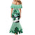 Kentucky Horse Racing Family Matching Mermaid Dress and Hawaiian Shirt Derby Mint Julep Girl - Green Pastel LT14
