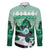 Kentucky Horse Racing Family Matching Short Sleeve Bodycon Dress and Hawaiian Shirt Derby Mint Julep Girl - Green Pastel LT14