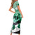 Kentucky Horse Racing Family Matching Short Sleeve Bodycon Dress and Hawaiian Shirt Derby Mint Julep Girl - Green Pastel LT14
