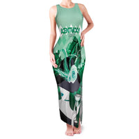 Kentucky Horse Racing Family Matching Tank Maxi Dress and Hawaiian Shirt Derby Mint Julep Girl - Green Pastel LT14