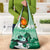 Kentucky Horse Racing Grocery Bag Derby Mint Julep Girl - Green Pastel LT14