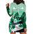 2024 Kentucky Horse Racing Hoodie Dress Derby Mint Julep Girl - Green Pastel