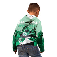 Kentucky Horse Racing Kid Hoodie Derby Mint Julep Girl - Green Pastel LT14