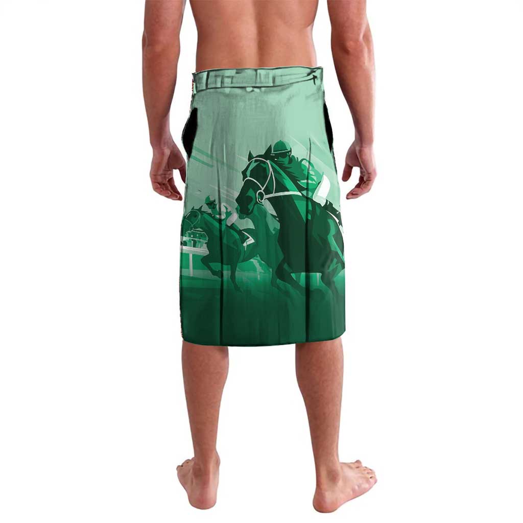 Kentucky Horse Racing Lavalava Derby Mint Julep Girl - Green Pastel LT14