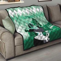 Kentucky Horse Racing Quilt Derby Mint Julep Girl - Green Pastel LT14