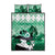 Kentucky Horse Racing Quilt Bed Set Derby Mint Julep Girl - Green Pastel LT14