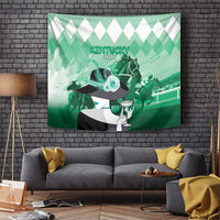 Kentucky Horse Racing Tapestry Derby Mint Julep Girl - Green Pastel LT14